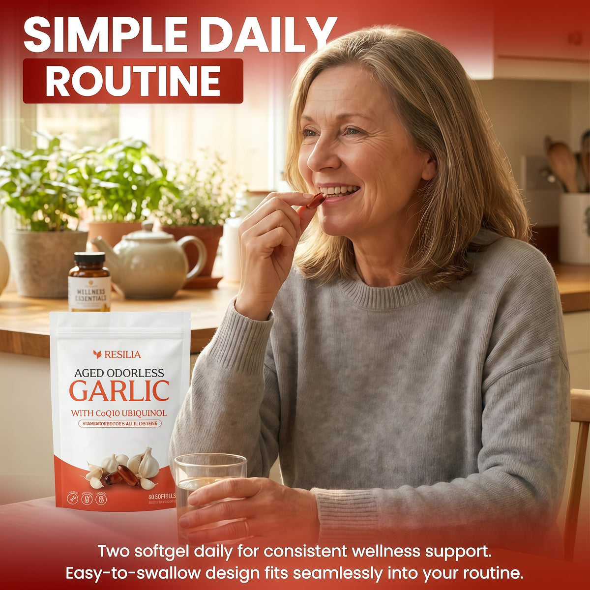 Resilia® Aged Odorless Garlic
