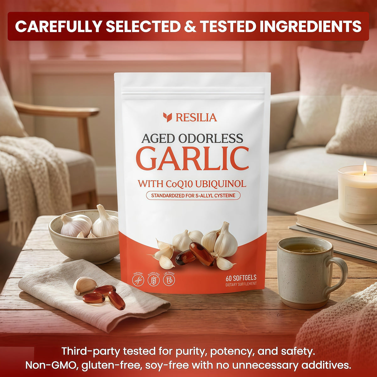 Resilia® Aged Odorless Garlic